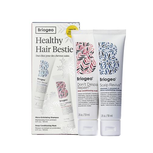 Briogeo Healthy Hair Besties Scalp Revival™ Shampoo + Don’t Despair, Repair!™ Hair Mask Travel Gift Set