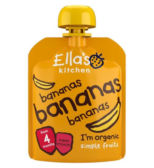 Ella's Kitchen Bananas Bananas Bananas 4+ Months 70g