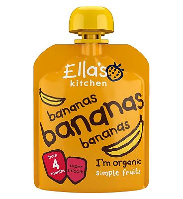 Ella’s Kitchen Bananas Bananas Bananas 4+ Months 70g