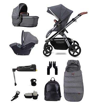 Silver Cross Wave Lunar Pushchair with Ultimate Pack