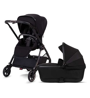 Silver Cross Dune Space Pushchair with First Bed Folding Carrycot