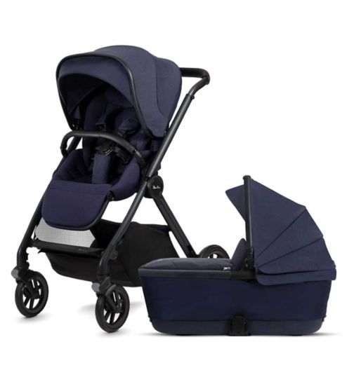 Silver Cross Reef Neptune Pushchair with First Bed Folding Carrycot