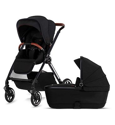 Silver Cross Reef Orbit Pushchair with First Bed Folding Carrycot