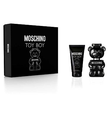 Moschino store perfume boots