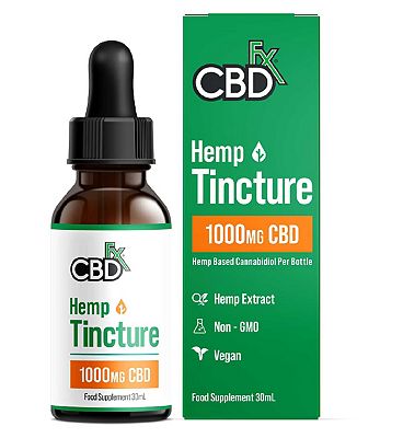 CBDfx CBD Oil 1000mg Unflavoured - 30ml