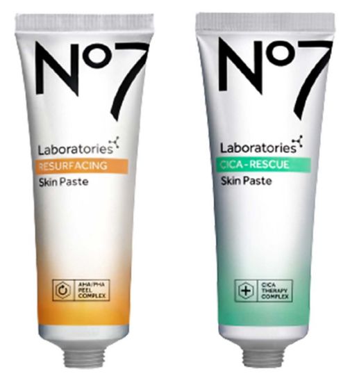 No7 Laboratories Rescue and Resurface Skin Paste Duo