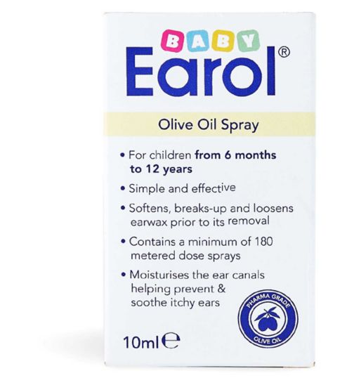 Baby Earol Olive Oil Spray - 10ml