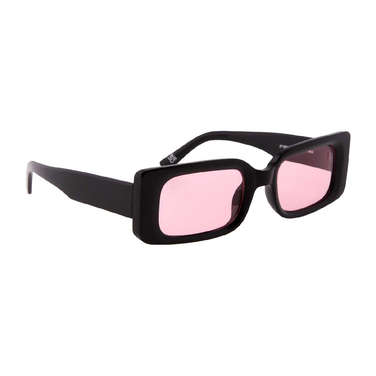Jeepers Peepers Black Rectangle Sunglasses Multicolor