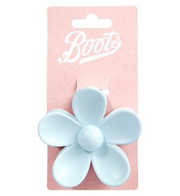 Boots Large Flower Jaw Clip