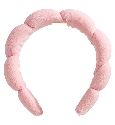 Boots Spa Towelling Pink Headband