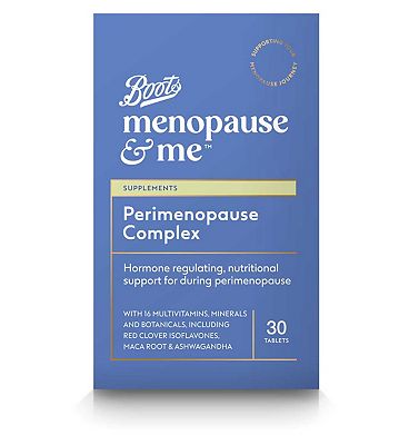 Boots Menopause & Me Perimenopause Complex Tablets - 30 Tablets