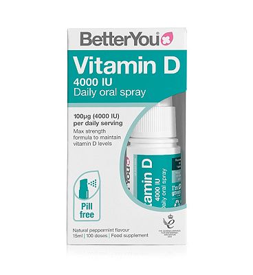 Click to view product details and reviews for Betteryou Vitamin D 4000 Iu Daily Oral Spray 15ml.