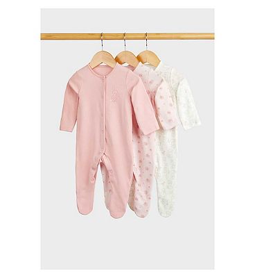 BE G 3PK SLEEPS/PINK /12 - 18 Months