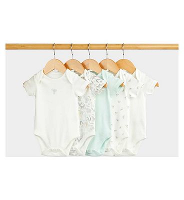 BE U 5PK SS BOD/WHITE/9 - 12 Months