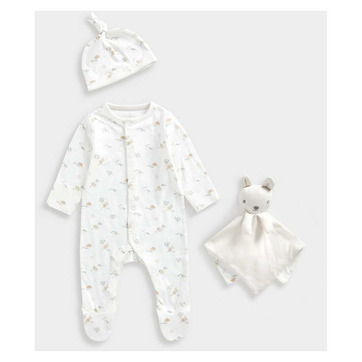 Mothercare My First All-In-One, Hat And Comforter Gift Set
