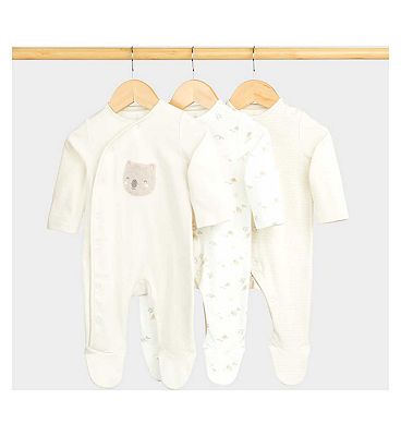 MFU KAF 3PK ALL/CREAM/1-3 Months