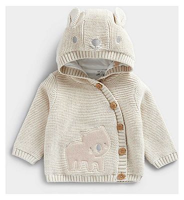 MFU KAF HOODED /CREAM/3-6 Months