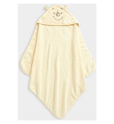Mothercare Disney Classics Winnie the Pooh Hooded towel