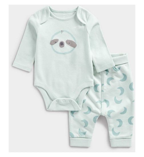Mothercare Sloth Bodysuit and Jogger Set