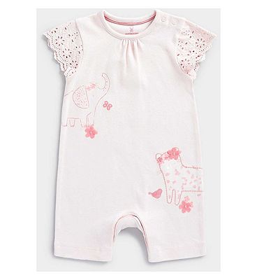 MFG SS24 SS ROM/PINK /3-6 Months