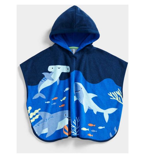 Mothercare Under the Sea Towelling Poncho