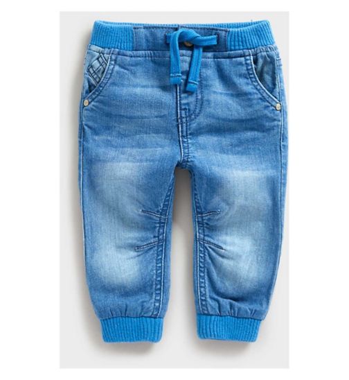 Mothercare Light-Wash Denim Jogger Jeans