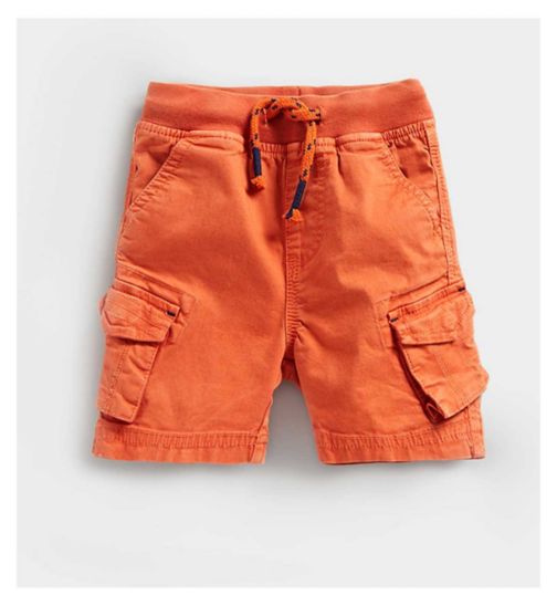 Mothercare Orange Cargo Shorts