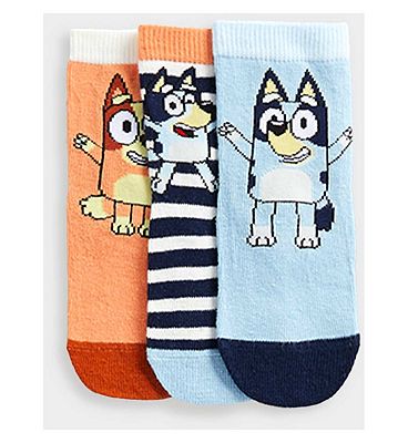 BOYS 3PK BLUEY /MULTI/3 -  4 Years