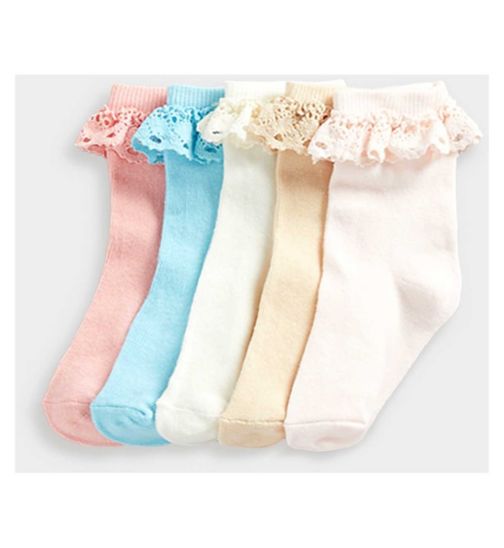 Mothercare Frill Socks - 5 Pack