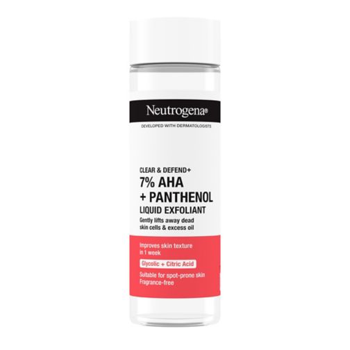 Neutrogena® Clear & Defend+ Liquid Exfoliant with AHA + Panthenol