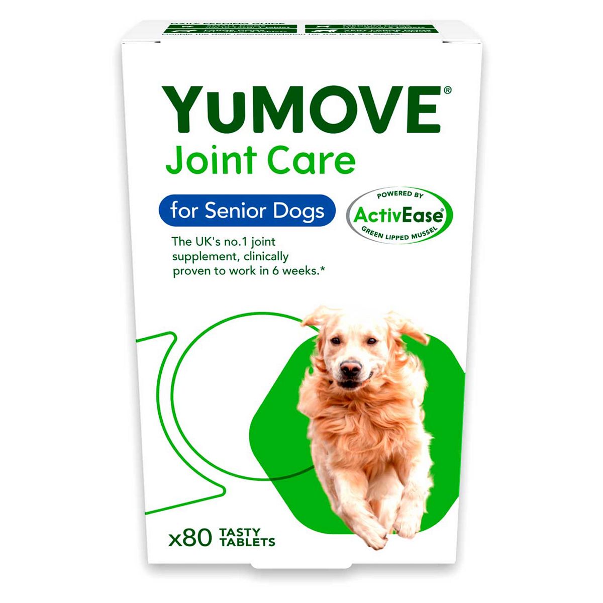 Yumove ® Joint Care For Senior Dogs - 80 Tasty Tablets