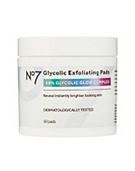No7 glycolic exfoliating pads 60s