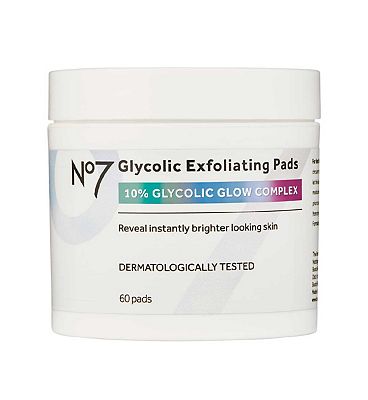 No7 Glycolic Exfoliating Pads 60s