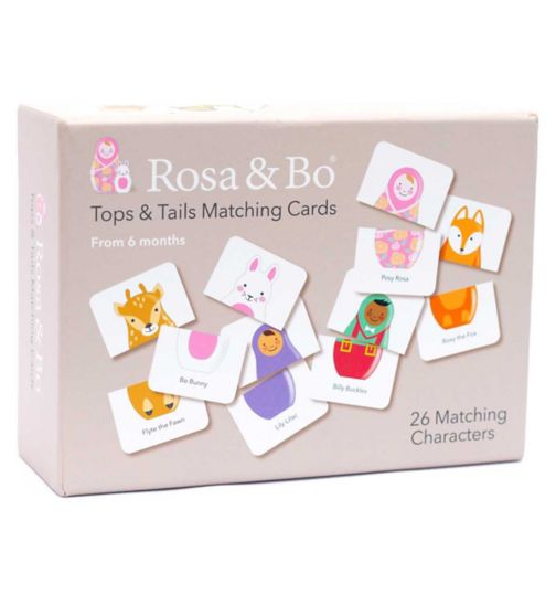 Rosa & Bo Tops & Tails Matching Cards
