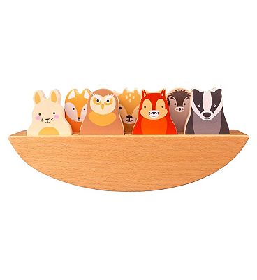 Rosa & Bo Rock-A-Boat Woodland Friends Woodlies