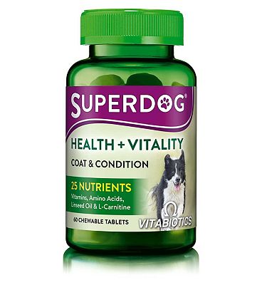 Vitabiotics SuperDog Health & Vitality - 60 Chewable Tablets