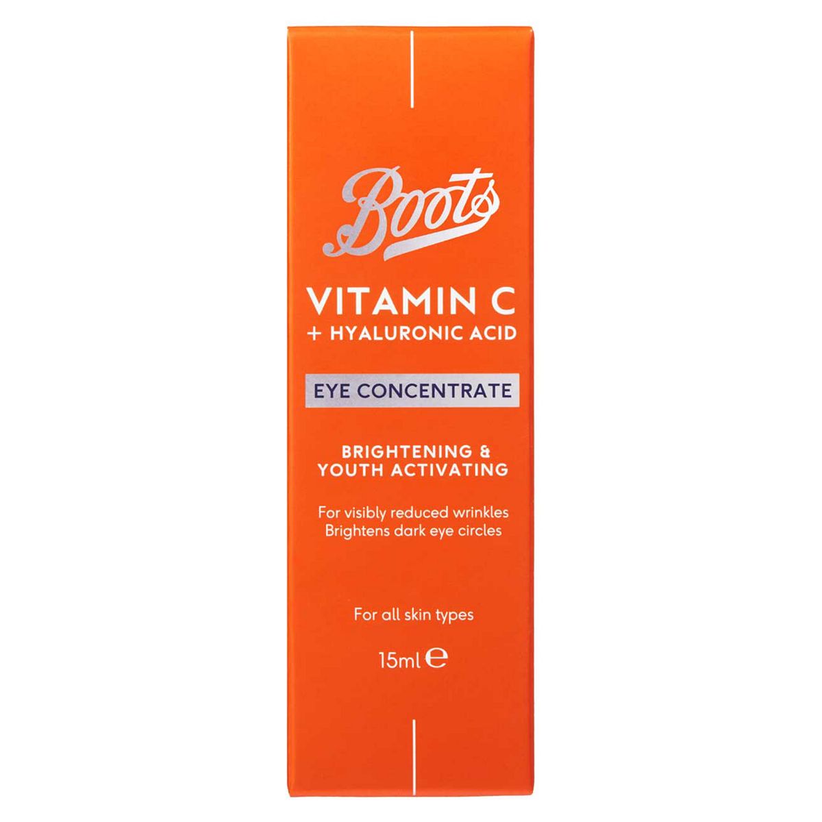 Boots Vitamn C + Hyaluronic Acid Eye Concentrate 15Ml