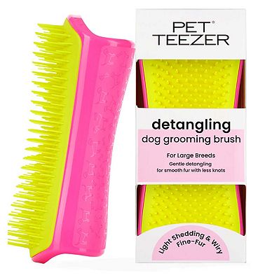 Tangle Teezer Pet Detangling Brush - Pink Yellow
