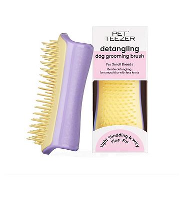 Tangle Teezer Pet Detangling Brush Small - Lilac / Yellow