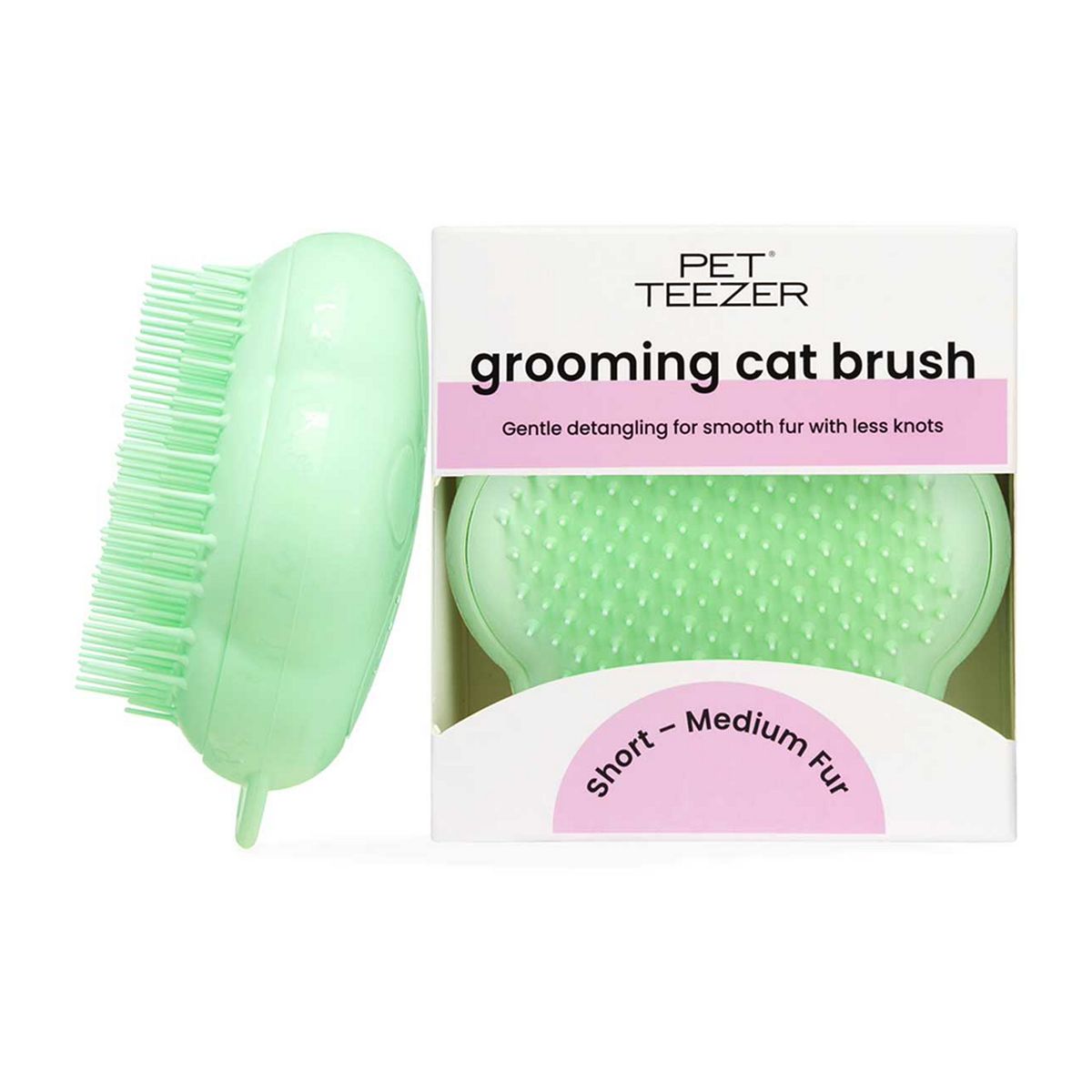Tangle Teezer Pet Cat Brush - Green