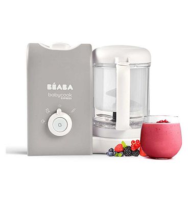 Beaba Babycook Solo Express Baby Food Steamer Blender Grey