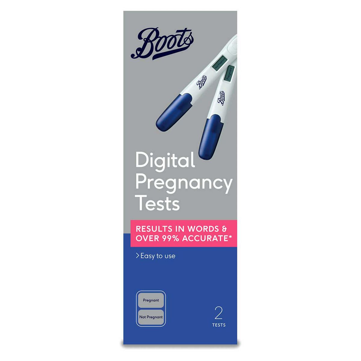   Digital Pregnancy Test - 2 Pack