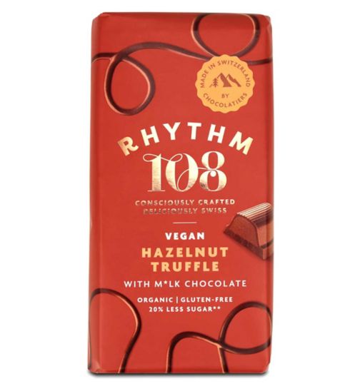 Rhythm 108 M*lk Chocolate Hazelnut Tablet - 100g