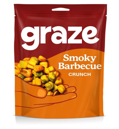 Graze Smokey Barbeque Crunch Sharing Bag -100g