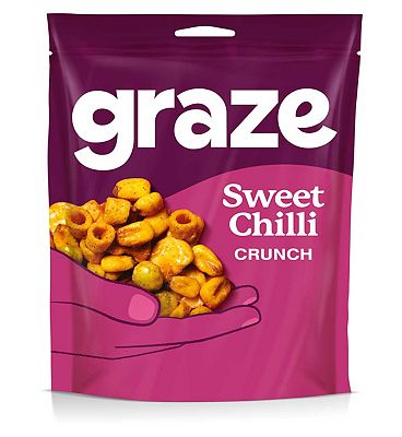 Graze Sweet Chilli Crunch Sharing Bag -100g
