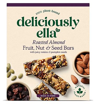 Deliciously Ella Almond, Fruit, Nut and Seed Bar - 3 x 40g