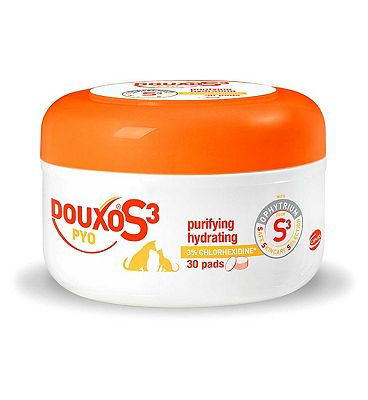 Douxo S3Pet  Pyo Pads - 30 Pads