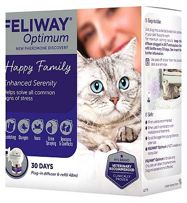 FELIWAY Optimum Diffuser Starter Kit For Cats