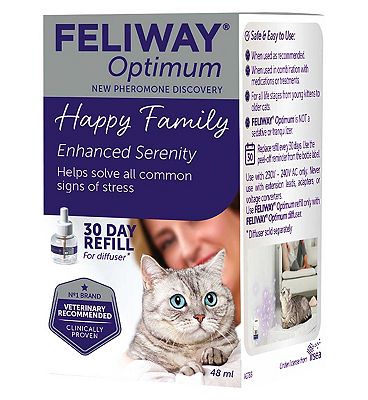 FELIWAY Optimum Diffuser Refill For Cats - 48ml