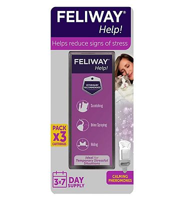 Feliway Help! Refill Pack For Cats - 3 Cartridges